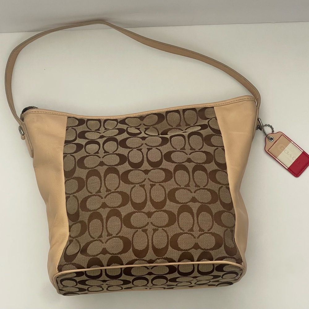 Coach Legacy Weekend Signature C Shoulder Bag, hobo-style bag crossbody - Picture 4 of 12